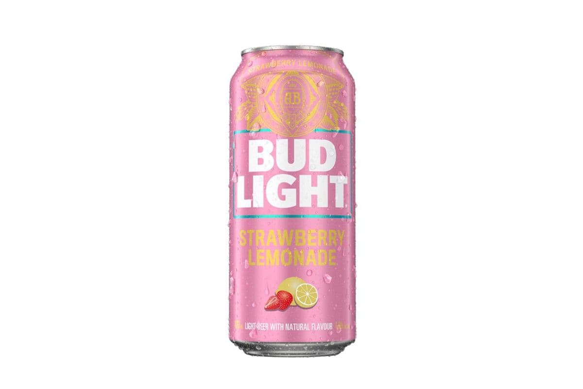 Bud Light Strawberry Lemonade (1 x 473 ML)