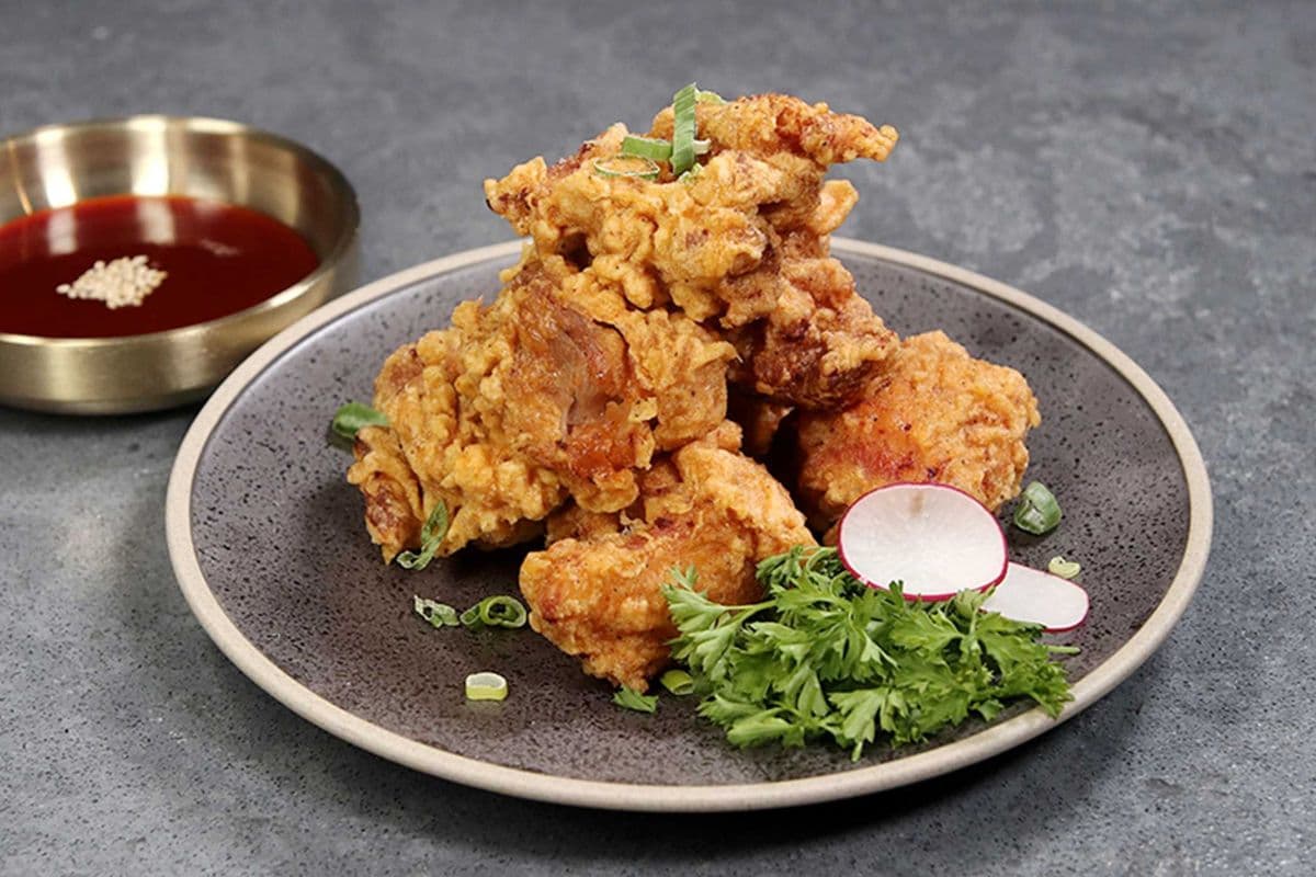 Korean Fried Chicken with Secret Sauce