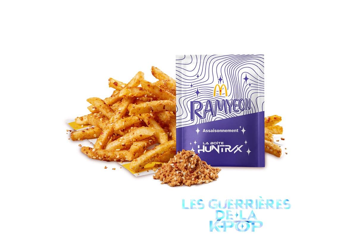 Frites McMélangées ramyeon [370.0 Cal]