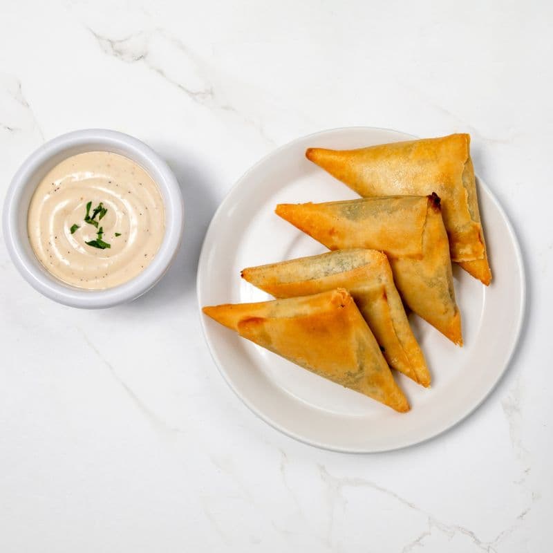 Spinach and Double Cheese Triangles