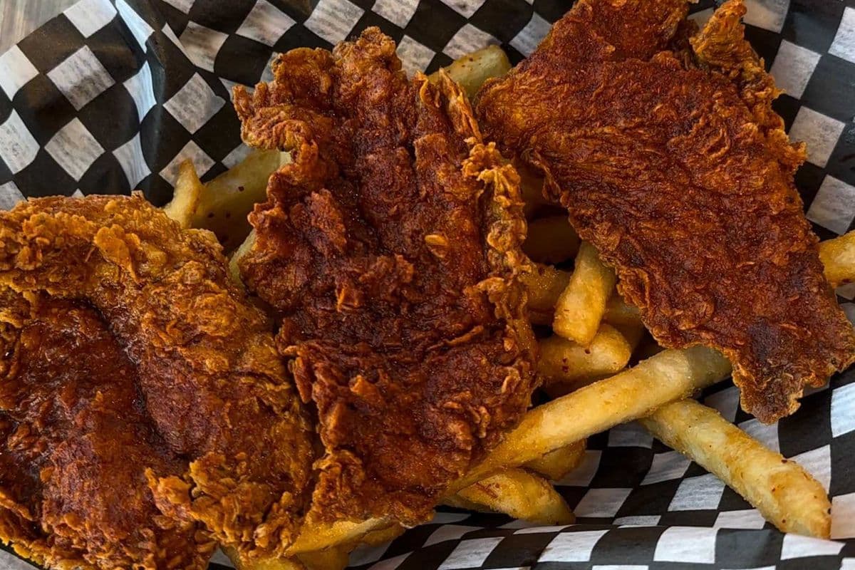 Hot Honey Chicken Tenders & Fries