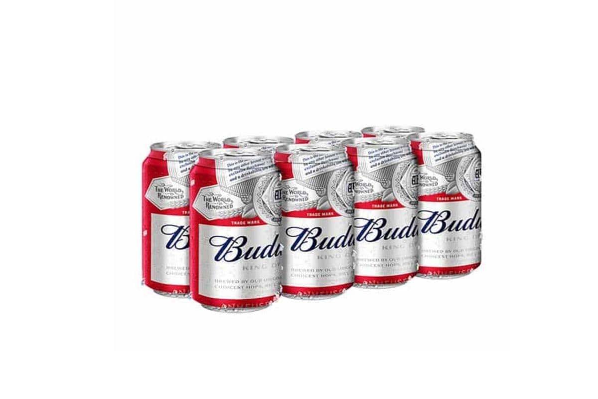 Budweiser (8 Pack) (1 x 355 ML)