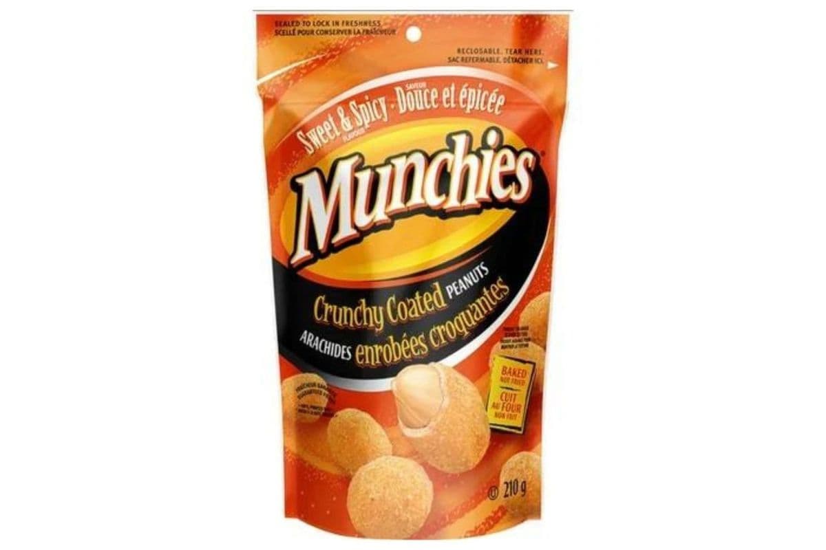 Munchies BBQ Crunchy Coated Peanuts (210 g)