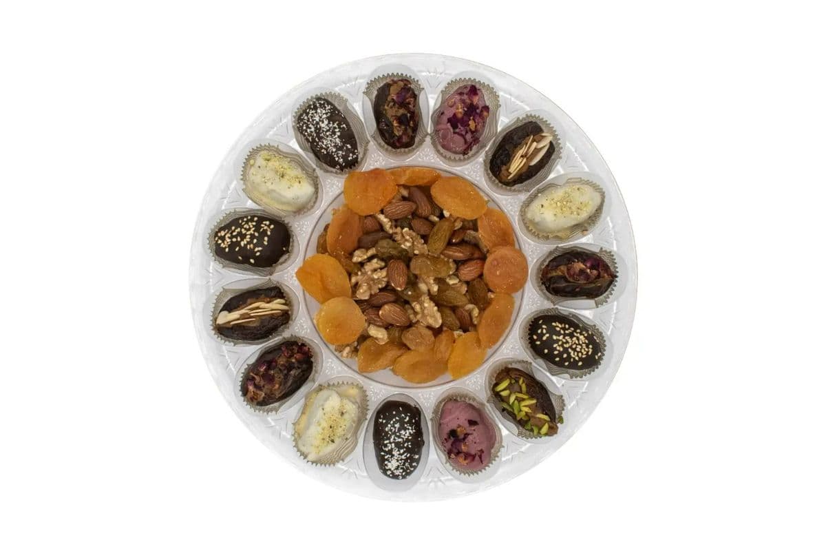 Mixed Stuffed Dates with Nuts