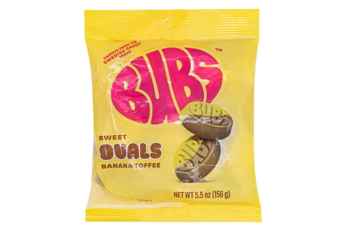 Bubs Sweet Ovals Banana Toffee - 5.5oz (156g)