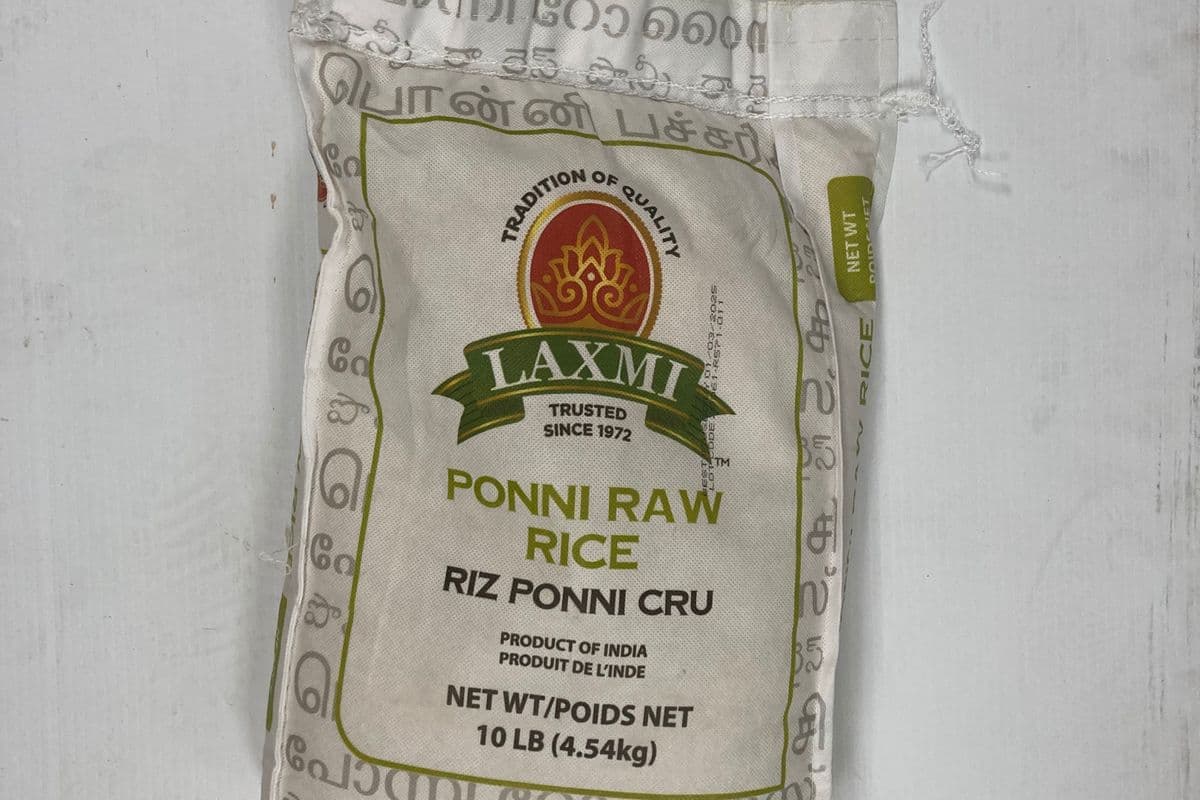 Laxmi Ponni Raw Rice (10lb)