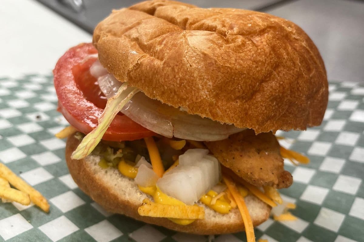 Crispy Chicken Bun