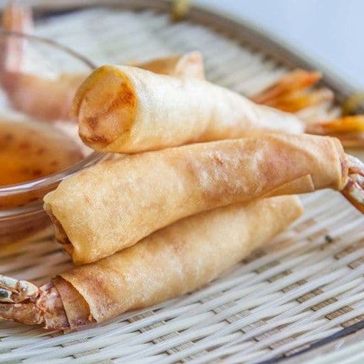 08. Crispy Shrimp Rolls (4 pcs)
