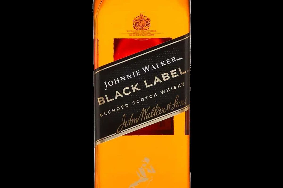 JOHNNIE WALKER BLACK LABEL-375ML (1 x 375ML)