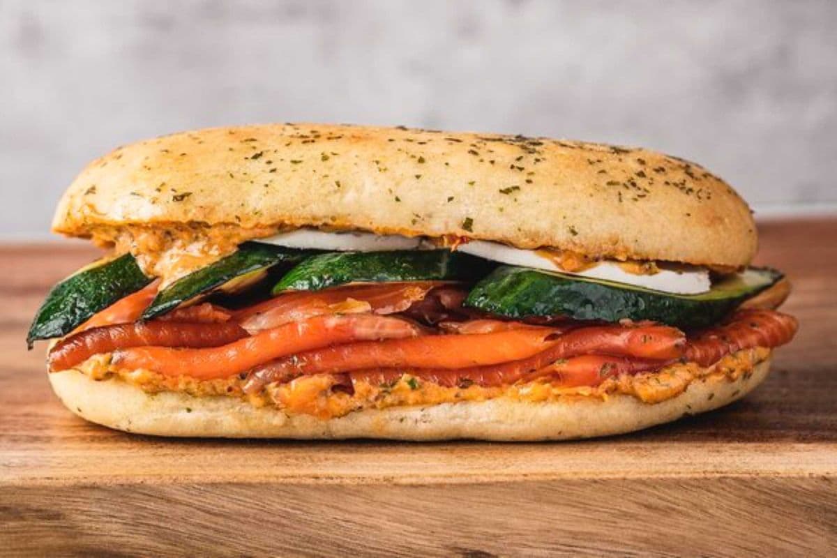 SMOKED SALMON PANINI