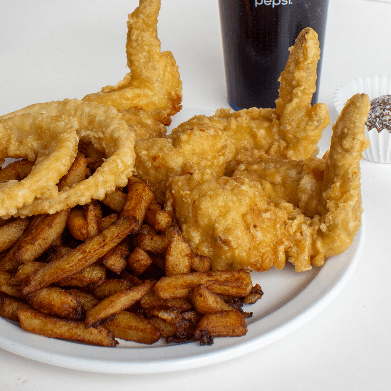 3pc Wings & Chips Combo