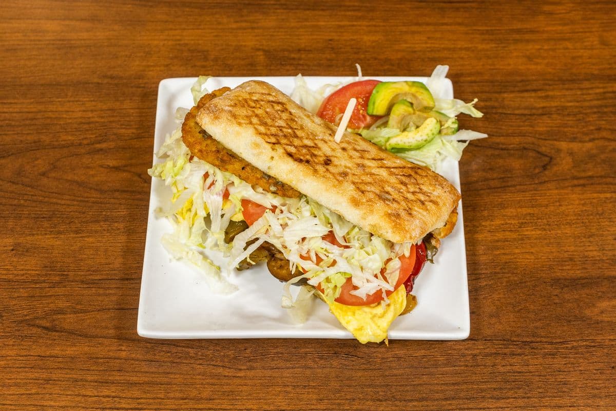 Panini petit-déjeuner Végétarien / Veggie Breakfast Panini