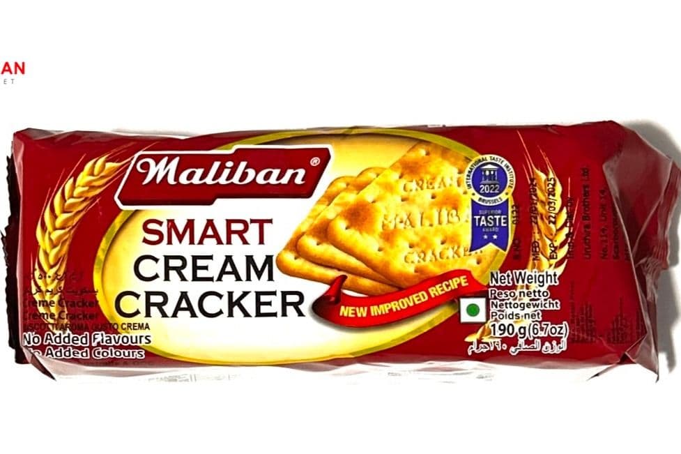 Maliban Plain Smart Cream Cracker (190g)