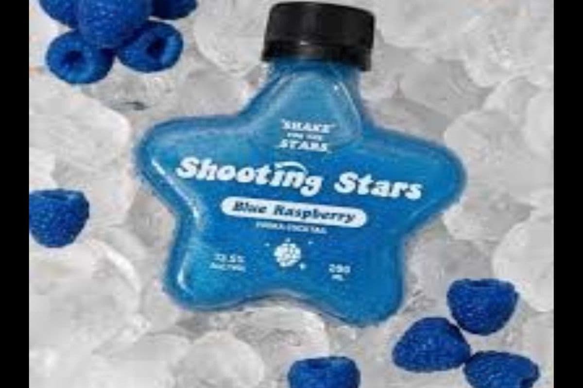 SHOOTING STAR BLUE RASP 200ML (1 x 200 ML)