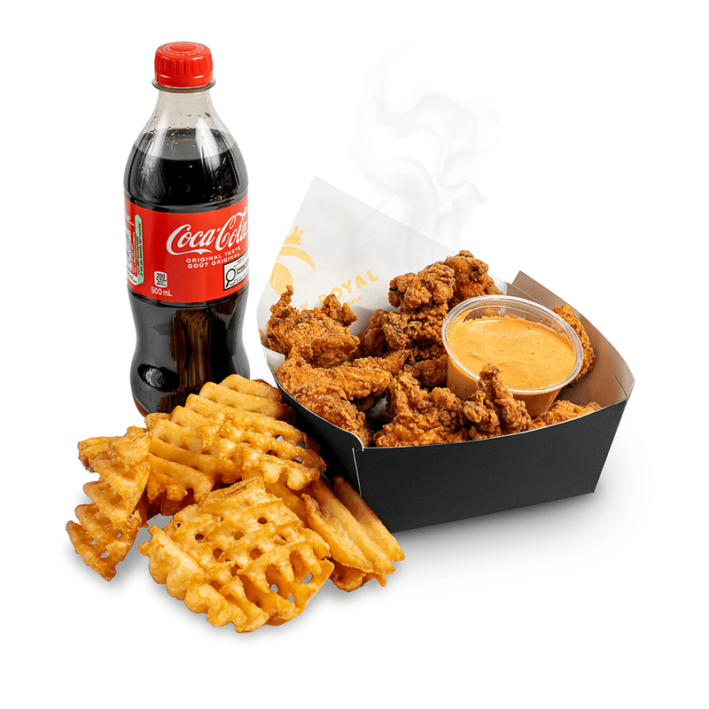Trio Bouchées de poulet (6 morceaux) / Trio of Chicken Bites (6 pieces)