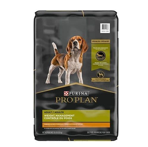 Purina Pro Plan Weight Management for Adult Dogs Chicken Rice
