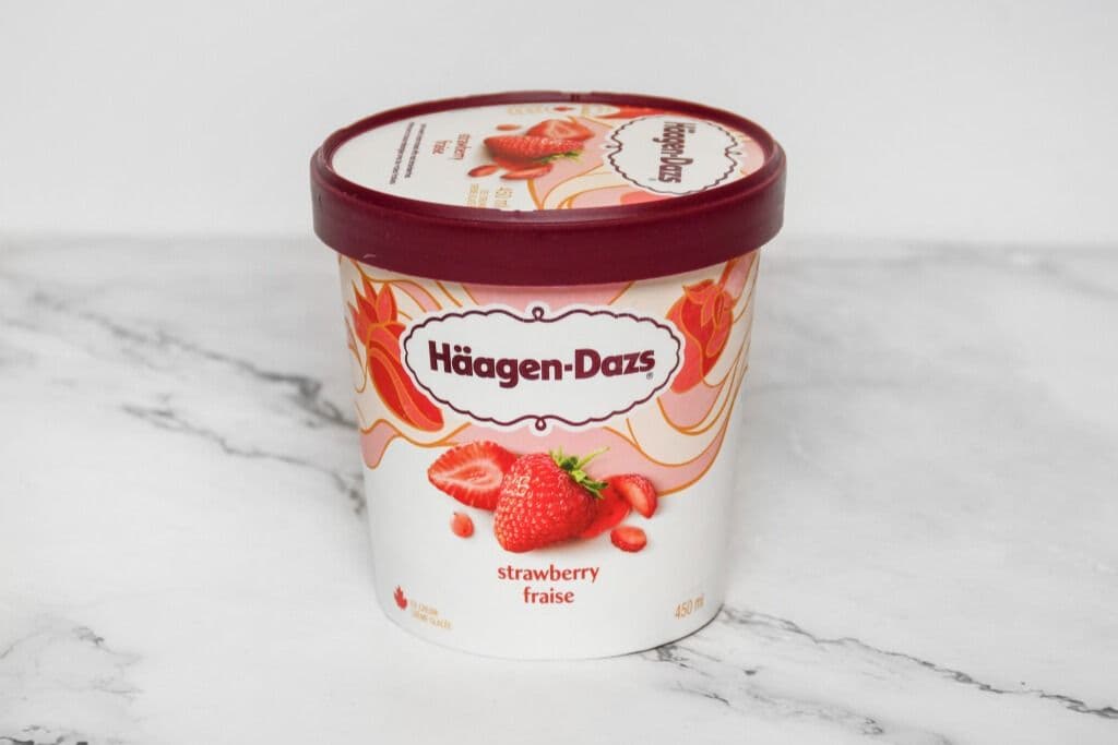 Haagen Dazs Strawberry 450ml