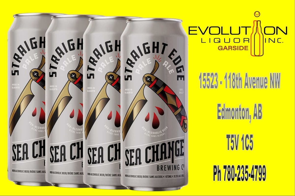 Sea Change Straight Edge Pale Ale C473-04 (4 x 473ml Can)