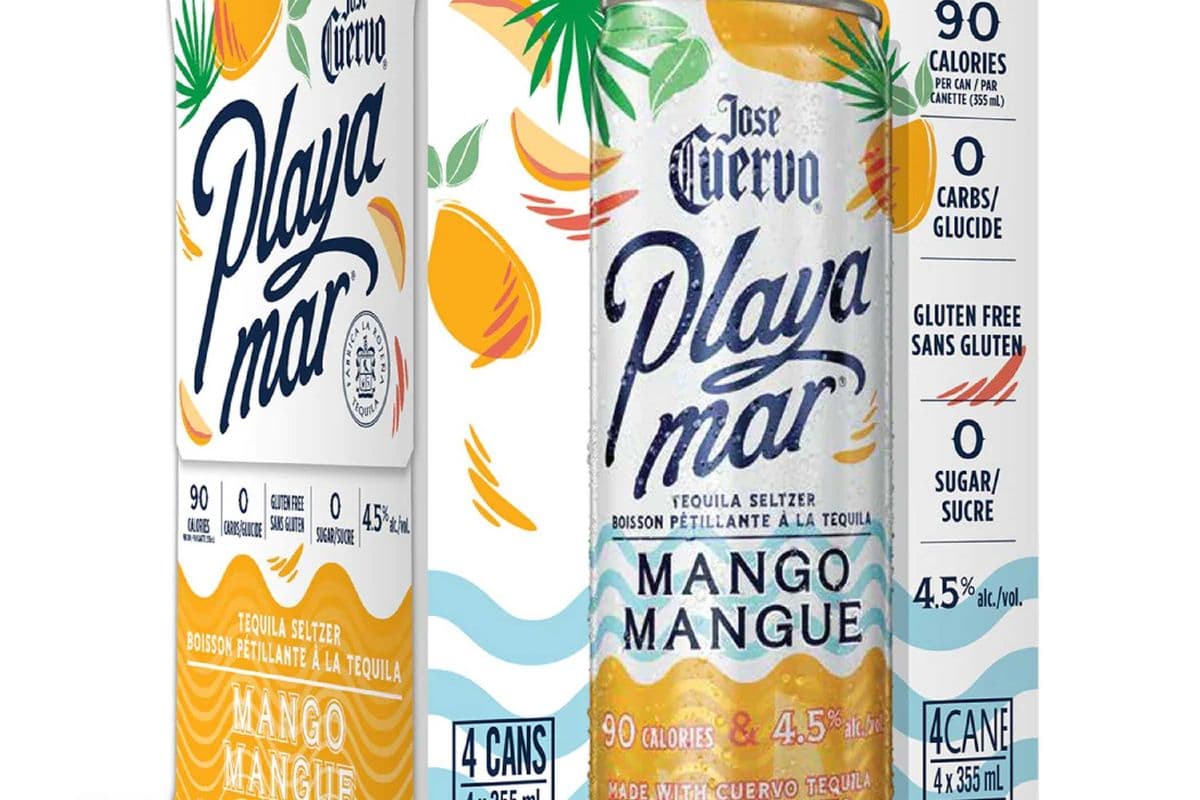 JOSE CUERVO PLAYAMAR MANGO (4 PACK) (4 x 355ML CAN)