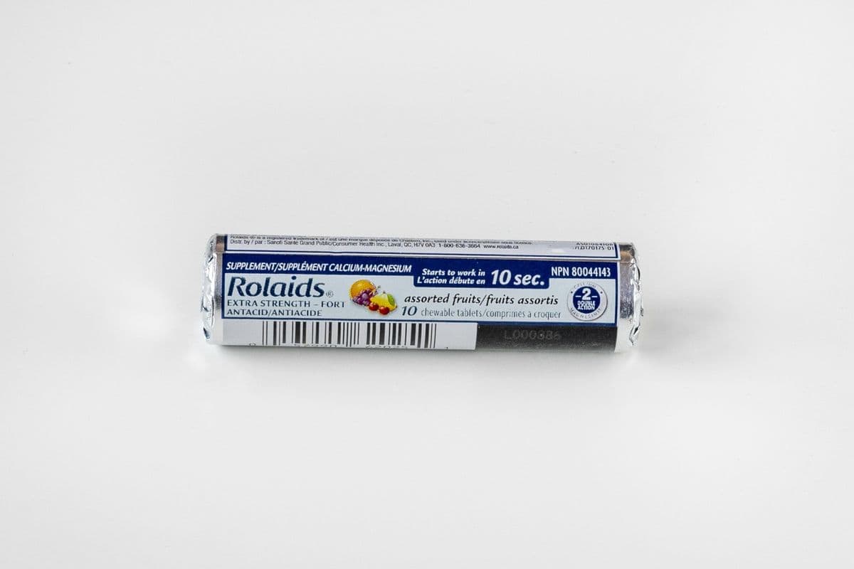 Rolaids Antacid (10 Chewable Tablets)