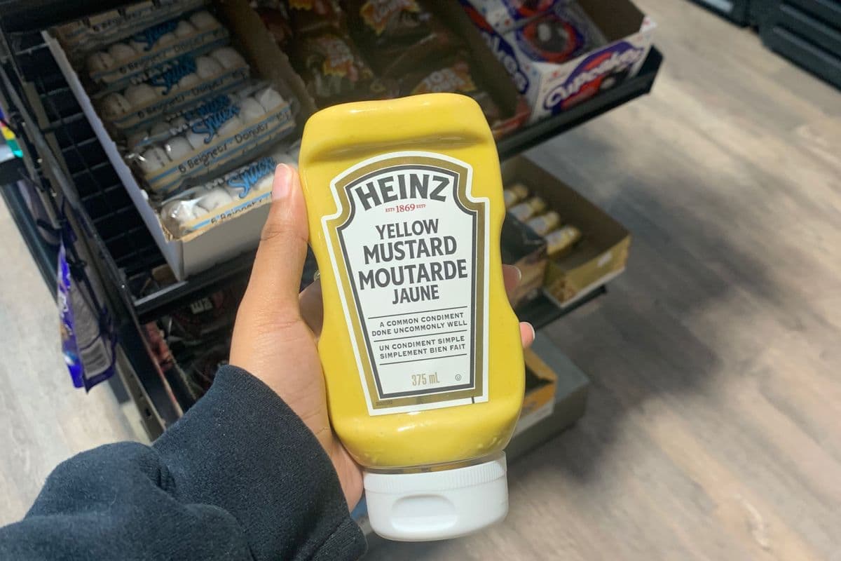 Heinz Yellow Mustard (375 ml) (0 Cal)