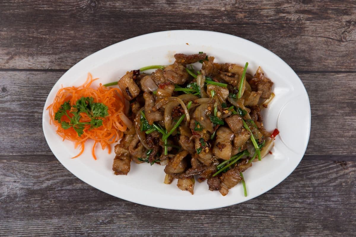 Farmhouse Fried Pork 农家小炒肉