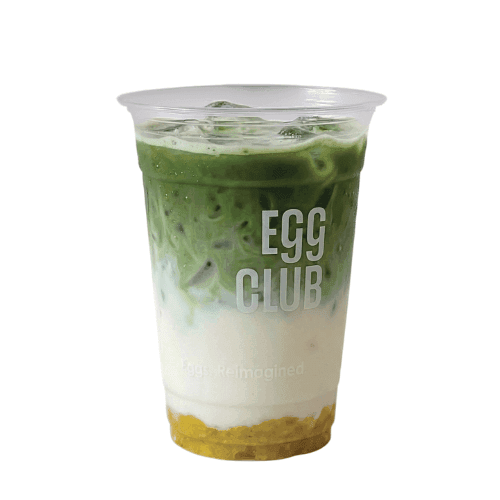 Iced Banana Matcha Latte