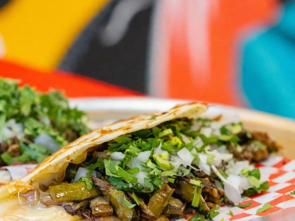 Nopal Quesadilla (Grilled Cactus)