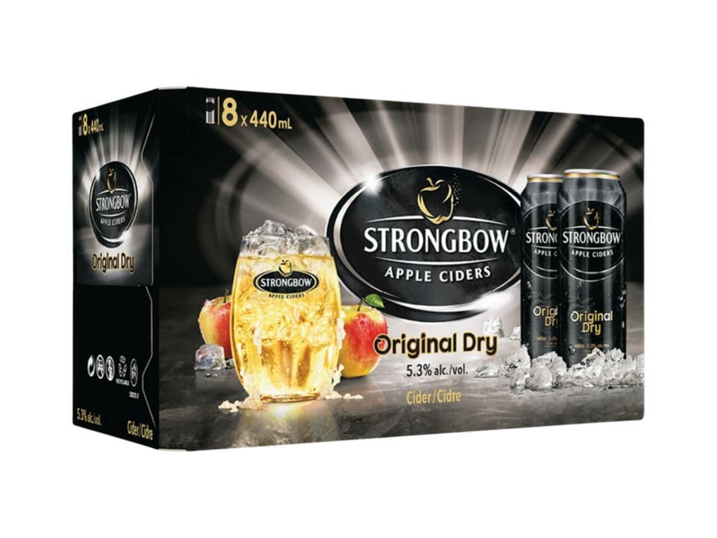 Strongbow - Original Dry Tall Can 8pk