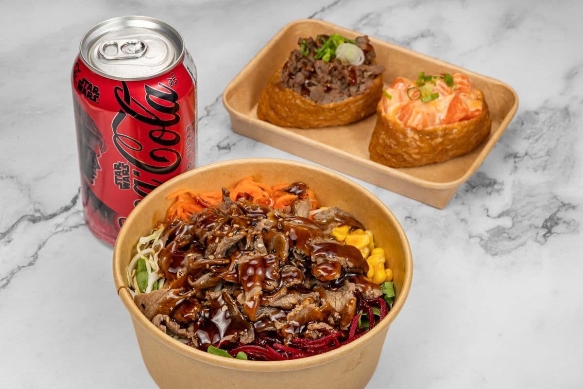 Beef Teriyaki Rice Bowl Combo