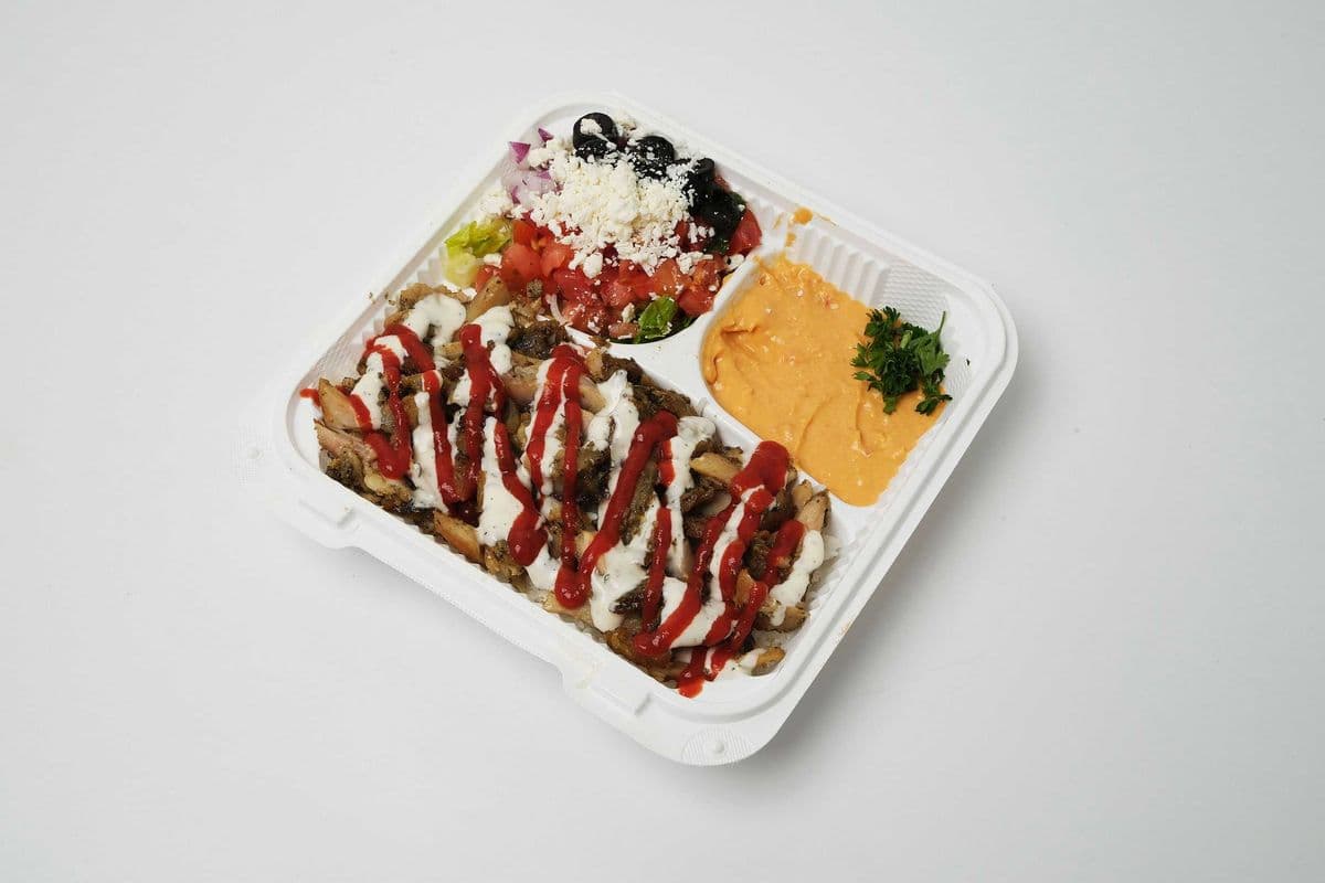 🐔 BBQ Chicken Donair Platter