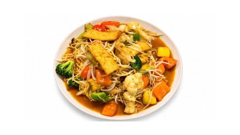 24 - TOFU ON EGG NOODLE