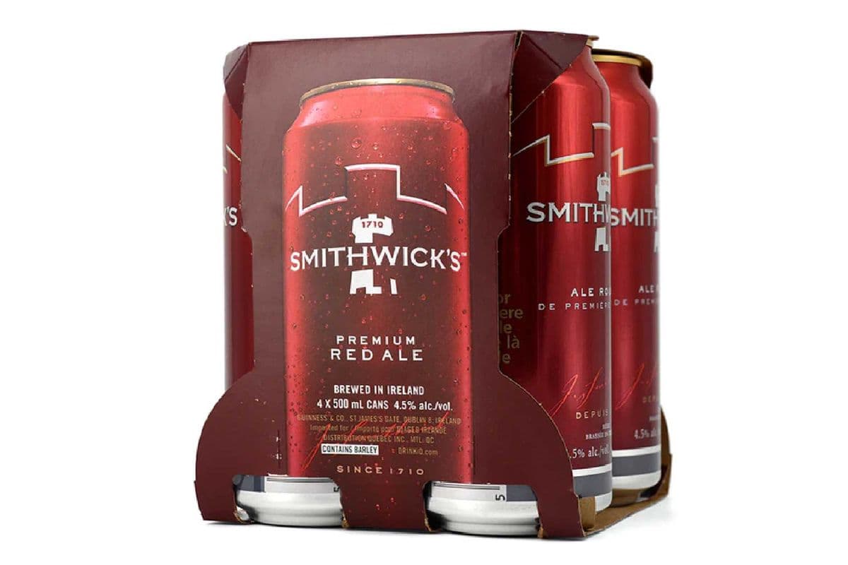 Smithwicks Ale (4 x 473 ml Cans)