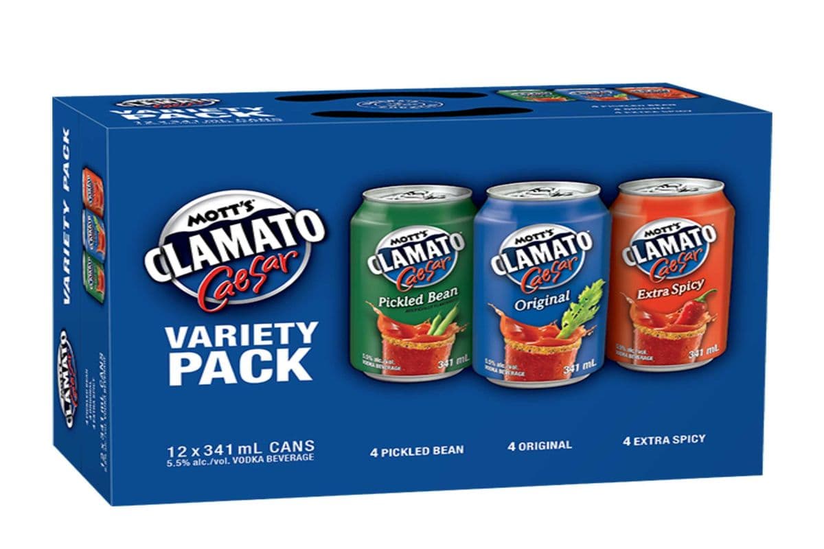 MOTT'S CLAMATO VARITIES 12PK (12 x 12*355ML )