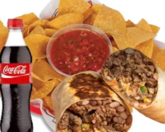 Steak Burrito Combo