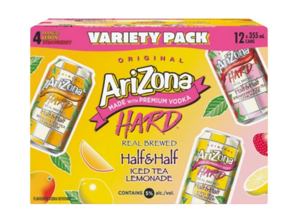 Arizona Hard Half And Half Mixer 12pk