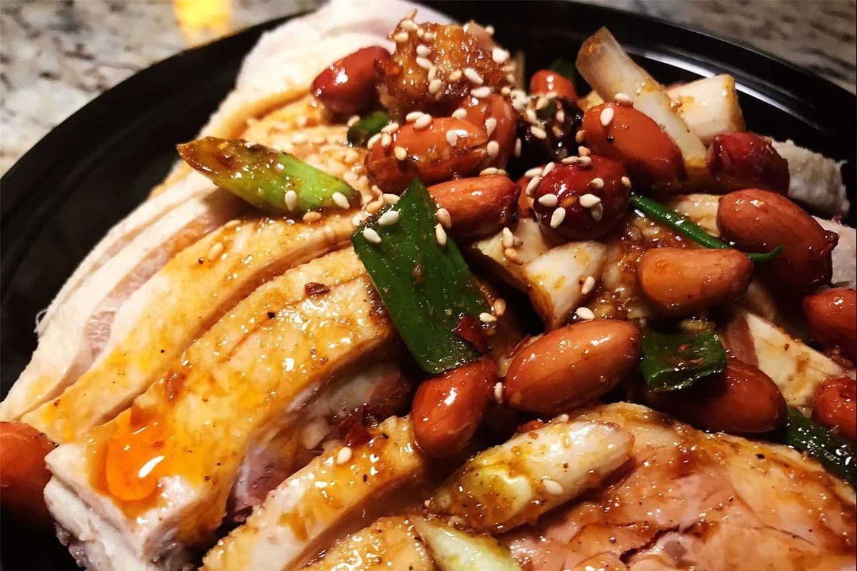 1. Spicy Cold Chicken 麻辣口水鸡
