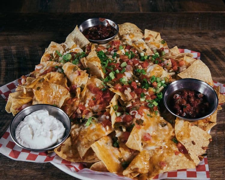 Loaded Veggie Nachos