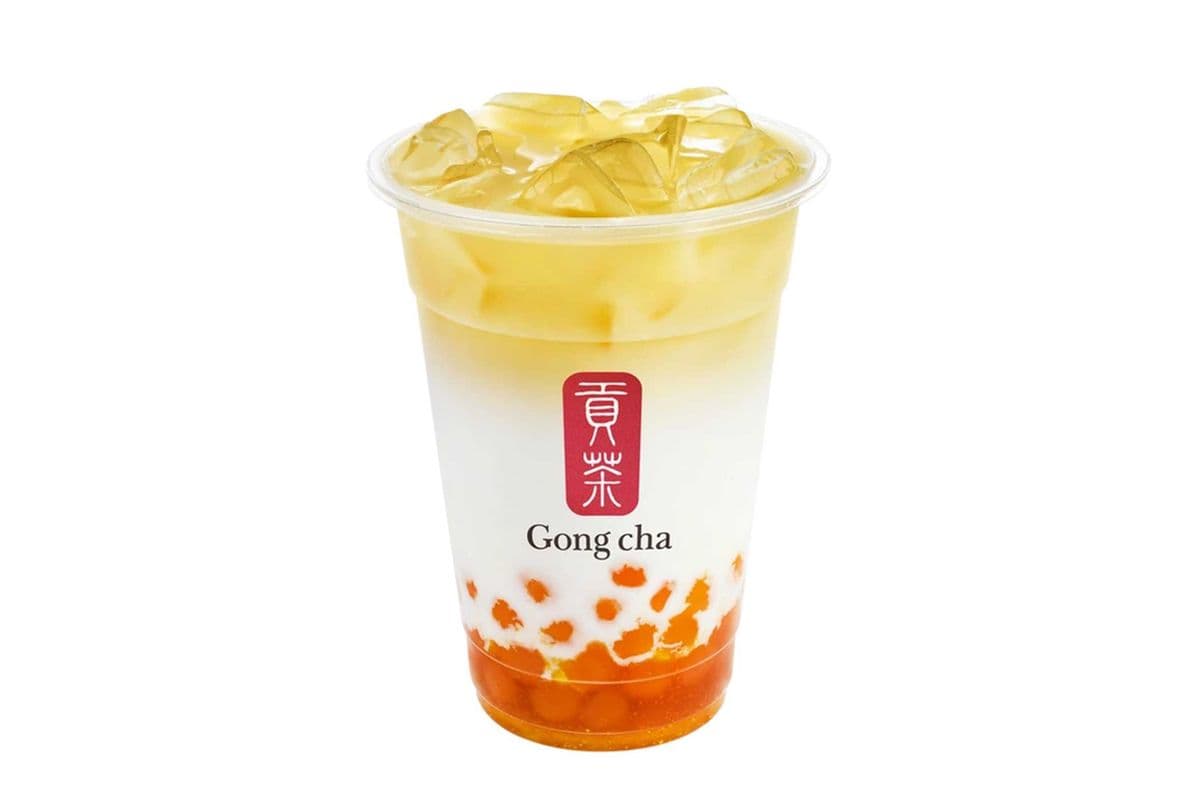 Mango Kanten Jelly Latte