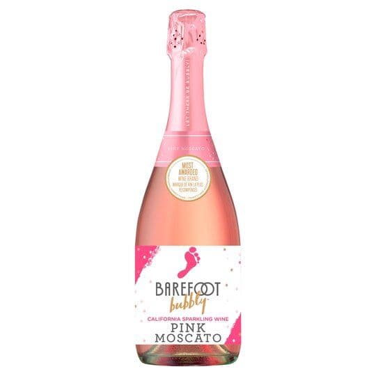 Barefoot Bubbly Pink Moscato (750 ml)