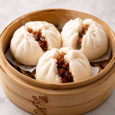 BBQ Pork Steamed Bun (1 pcs) / 叉烧包