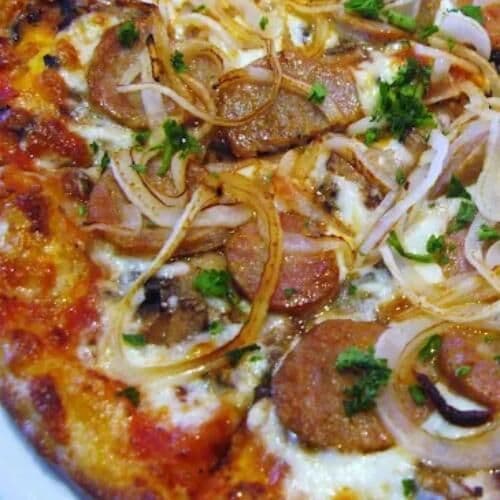 Pizza la portguesa 14” / 14” La Portuguesa Pizza