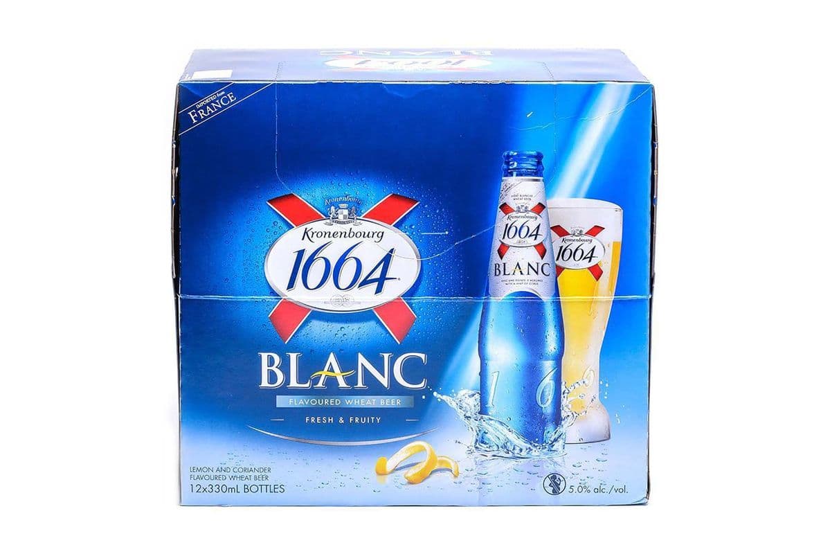 765683. Kronenbourg Blanc (12 Bottles) (12 x 330ml)
