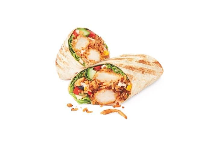 Habanero Crispy Chicken Loaded Wrap
