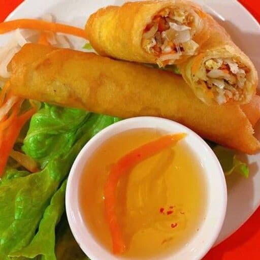 A2. Vegetarian Fried Spring Rolls