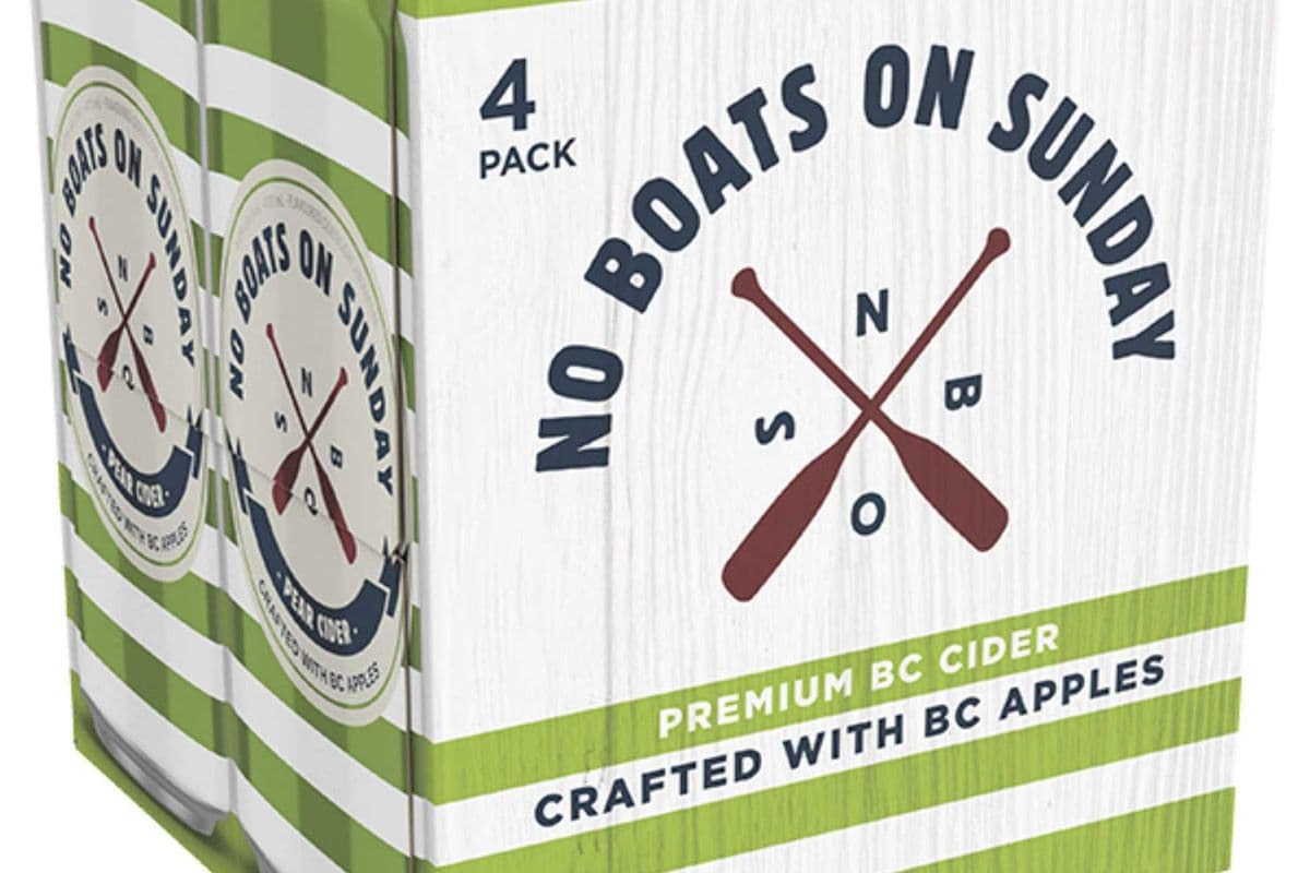 No Boats on Sunday - Pear (4 x 473ml Can)
