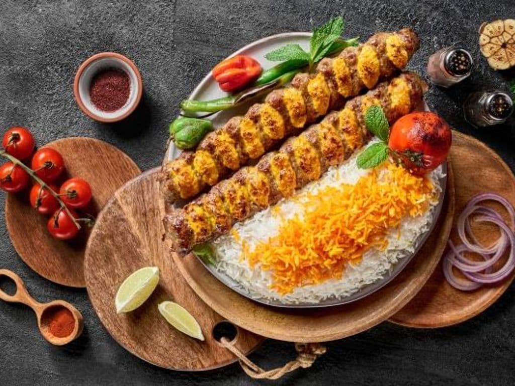 Special Koobideh Shamshiri کباب کوبیده مخصوص شمشیری