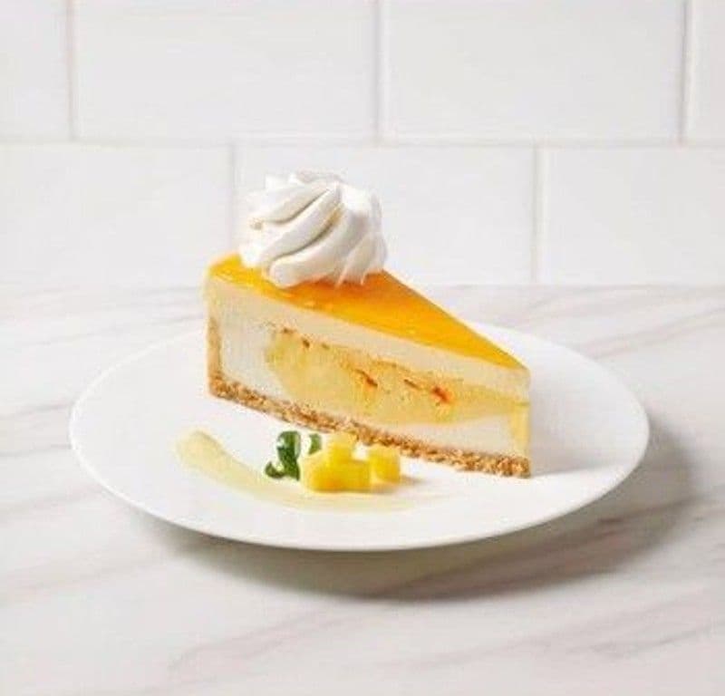 Mango Key Lime Cheesecake