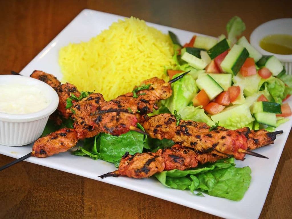 Tandoori Chicken Kebob Dinner(GF)