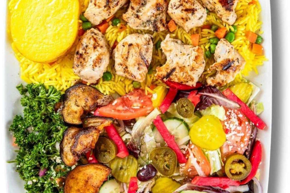 Souvlaki Plate